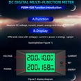 thumbnail image 2 of 4X PZEM-025 DC Digital Battery Tester Bidirectional Ammeter Voltmeter Power Energy Watt Meter 300V 50A, 2 of 5