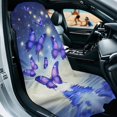 thumbnail image 3 of XYZCANDO Car Seat Towel Cover Purple Butterfly Pattern Automotive Seat Towel Protector for Camping Beach Gym, Washable Sweatproof Towel Car Seat Cover, 3 of 11