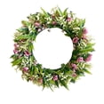 thumbnail image 1 of SIYTUAU Artificial Flower Wreath 18 Inch For Spring Summer Door Window Home Decor L, 1 of 7