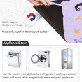 thumbnail image 4 of Yayeee Magnetic Dishwasher Cover for The Front Decoration Home Kitchen Machine Sticker Protector, Purple Halloween Pumpkin, 4 of 6