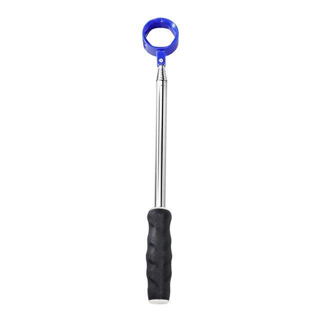 EIGTHTAIL Récupérateur de Balles de Golf pour Accélérateur d'Eau, Accessoires de Golf, Récupérateur de Balles de Golf Extensible en Acier Inoxydable 9 Pieds Bleu