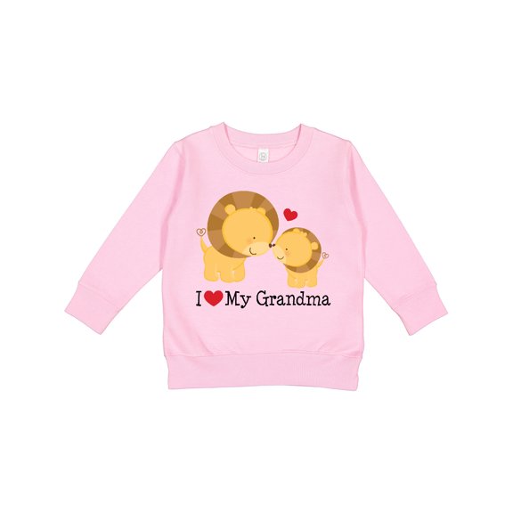 Inktastic I Love My Grandma Toddler Sweatshirt