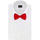 thumbnail image 3 of Pajaritas clásicas para hombre, preatadas, formales, con banda de satén, ajustables, para negocios, bodas, graduaciones, hoteles, camareros, citas, color rojo, 3 of 5