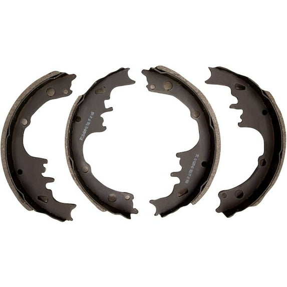 Rear Brake Shoe Set - Compatible with 1964 - 1975 Chevy El Camino 1965 1966 1967 1968 1969 1970 1971 1972 1973 1974