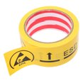 thumbnail image 1 of HINTRMENT Electrostatic Warning Tape Yellow Safety Caution Tape Roll with Strong Adhesion for Industry, 1 of 8