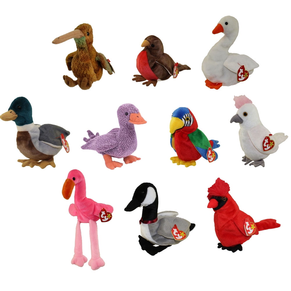 Ty Beanie Babies Mac The Cardinal Plush Toy for sale online 