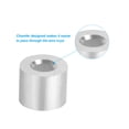 thumbnail image 4 of Unique Bargains 1/6'/4mm Wire Rope Stop Sleeve,Aluminum Crimping Loop Sleeve,Silver, 25 Pack, 4 of 5