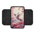 thumbnail image 2 of Yuyamidu Hummingbird Car Armrest Cover Cushion Pink Flower Car Center Armrest Box Protective Cover Fit for Most Vehicles Universal Auto Armrest Pad Cover Accessories, 2 of 7