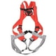 thumbnail image 1 of Arnés de escalada en roca de cuerpo entero de poliéster rojo y gris, cinturón de seguridad de protección para exteriores, 1 of 11
