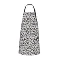 thumbnail image 2 of Fuzoiu Wild Animal Leopard Print Print Adjustable Waterproof Apron with Pockets,Waterproof Apron for Cooking, Gardening, and Art Projects, 2 of 8