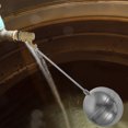 thumbnail image 3 of Stainless Steel Float Ball Valve For Water Tanks And Water Towers Automatic Water Level Control Valve For Ponds Toilets Float Valve, 3 of 8
