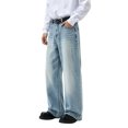 thumbnail image 3 of GrmtClth Y2k Baggy Flared Jeans for Men Casual 90s Vintage Bell Bottom Jeans Wide Leg Denim Pants Trendy Relaxed Fit Grunge Pants M, 3 of 7