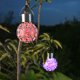 thumbnail image 5 of Led Solar Hollow Pattern Lamp Garden Lantern Luz Decorativa Colgante Al Aire Libre Para Porche Patio De Césped Minnieouse HA026927-02, 5 of 6