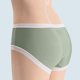 thumbnail image 3 of Gibobby Ropa Interior dama Bragas deportivas moldeadoras de talla grande, cintura alta, nuevo diseño, bragas transpirables de algodón, calzoncillos de punto para mujer, calzon(Verde， L), 3 of 4