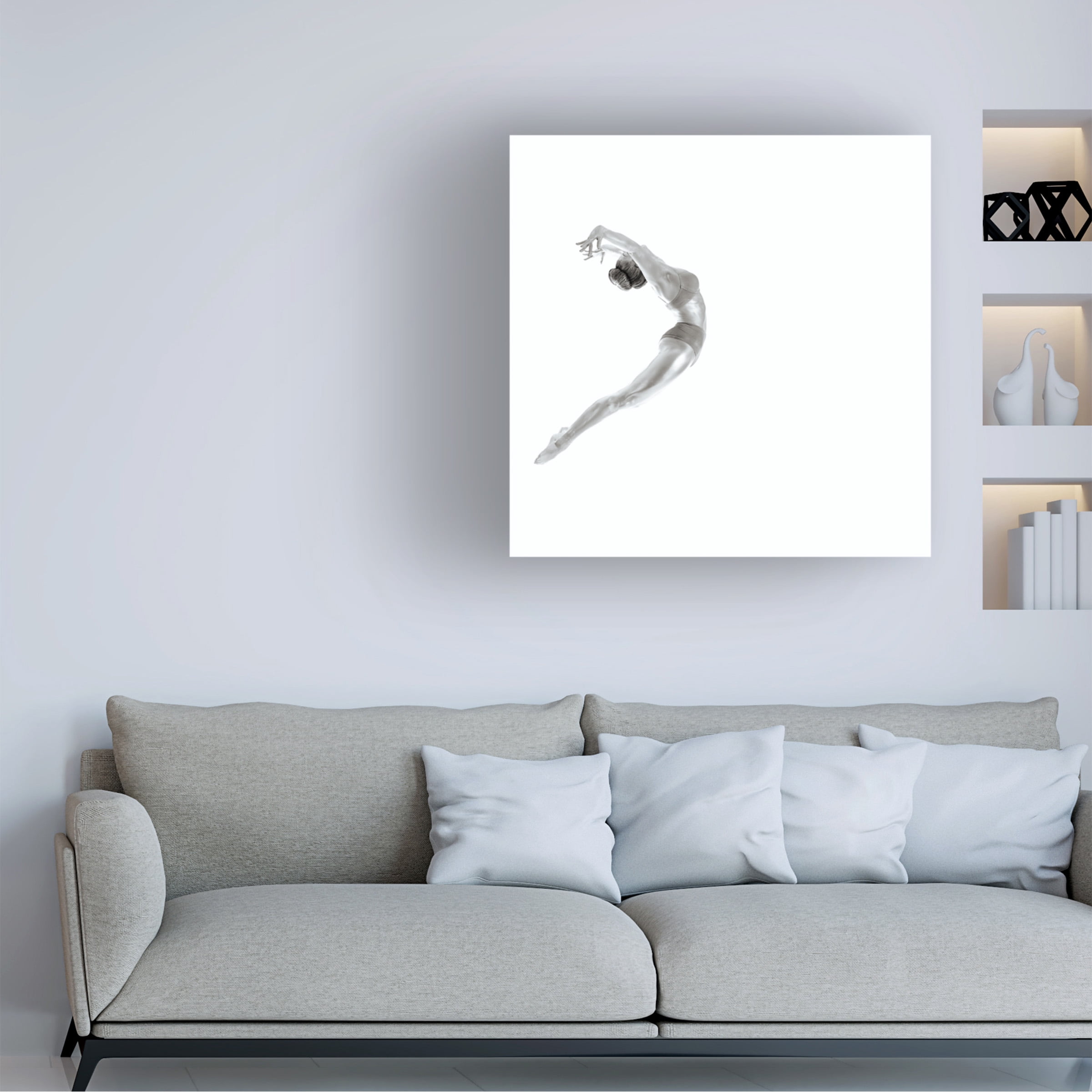 Howard Ashton Jones 'Flight Gymnastics Series' Canvas Art