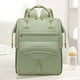 thumbnail image 3 of Mochila impermeable para pañales de gran capacidad con correas para cochecito | Bolsa de viaje multifuncional para recién nacidos y padres | 14 bolsillos para pañales, biberones y artículos e, 3 of 5