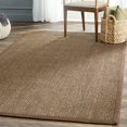 thumbnail image 2 of Safavieh Natural Fiber Brown Area Rug - Square 4', 2 of 4