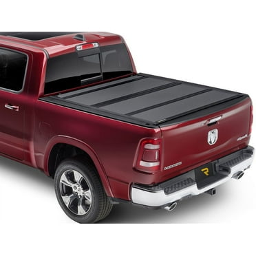RealTruck BakFlip MX4 Hard Folding Tonneau Cover Compatible with 2024-2024 Toyota Tacoma w/ Deck Rail System 5' Bed