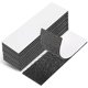thumbnail image 1 of BR Cinta adhesiva de gancho y bucle - 10 unidades, autoadhesiva de 1" x 4", resistente, cinta de sujeción de pared reutilizable de doble cara, 1 of 5