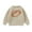 Khaki, variant on Kiijoy Boys Knitted Sweater Fall Cute Football Embroidery Pullover Top, Sizes 6-9M