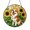 Acrylic 3.5 Inch, variant on Corgi and Sunflower Stained Glass Suncatcher, Whimsical Garden Window Panel for Cheerful Pet Decor