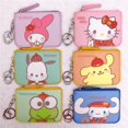 thumbnail image 2 of Cartera con solapa de piel sintética Love Sanrio Cinnamoroll, bolso de dibujos animados de Anime, monedero Loungefly Melody Kuromi hello_kitty, 2 of 4