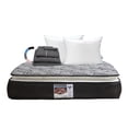 thumbnail image 1 of Colchón King Size Omega Spring Air + Almohada Royal Twin + Sábanas Royal, 1 of 8
