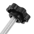 thumbnail image 3 of BESTYASH 2Pcs Walker Bolts Black Plastic And Galvanized Steel For Mobility Aid Parts Durable And Ergonomic Design, 3 of 8