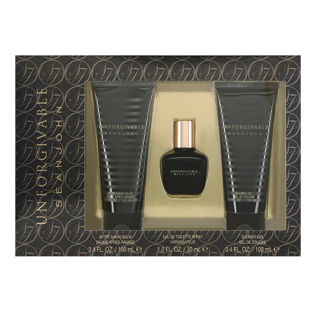 (80 Value) Sean John Cologne Gift Set for Men, 3 Piece