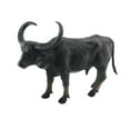 thumbnail image 1 of Cattle Figurine Ornament Solid Model Cute Wild Animal Statue Model Desktop Ornament, 1 of 5