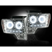 Recon CLEAR Projector Headlights Ford F150 & Raptor 09-13 CCFL Technology