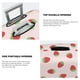 thumbnail image 3 of Balery Strawberry Funda de equipaje, fundas para maletas, elástica, lavable, protector de maletas, compatible con maletas de 18 a 32 pulgadas-Large, 3 of 7