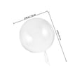 thumbnail image 2 of BALAHAPY 35Ud Globos Bobo Transparentes Ideales Para De Eventos Y Celebraciones, 2 of 7