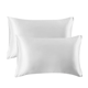 thumbnail image 3 of Billuyoard Funda de almohada Hi.FANCY, funda de almohada transpirable, funda de cojín para la cabeza de tela, funda de almohada de Color sólido Juegos de cama Blanco, 3 of 6