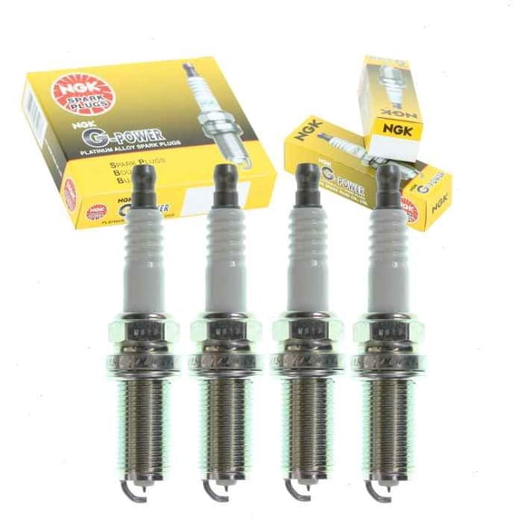 4 pc NGK G-Power Spark Plugs compatible with Jeep Cherokee 2.4L L4 2014-2020