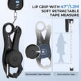thumbnail image 4 of Calamus Lightweight Fish Scale & Lip Grip Combo, Rechargeable Digital Scale with USB Cable, 55lb Capacity, Lip Gripper with Soft Retractable and Detachable Measuring Tape, Fishing Gifts for Men, 4 of 10