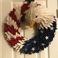American Eagle Wreath Glory Patriotic Eagle Wreath Window Wall