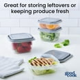 thumbnail image 4 of GoodCook 20-Piece BPA-Free Square Food Storage Container Set with Snap Lids, 4 of 18