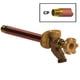 thumbnail image 2 of Grifo de pared sin congelamiento Woodford 17CP-10-MH de latón de 1/2 pulgada, 2 of 2