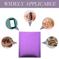 thumbnail image 5 of CRILSTYLEO 10Pcs Bubble Pack Mailer Purple PE for Storing, 5 of 5