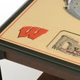 thumbnail image 4 of Brown Wisconsin Badgers 25-Layer StadiumView Lighted End Table, 4 of 6