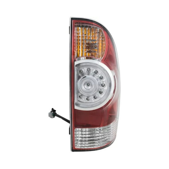 For Toyota Tacoma 2008-2015 Tail Light Passenger Side | CAPA Certified | LED | Clear Lens | Replacement For TO2801177, TO2801177C | 81550-04160