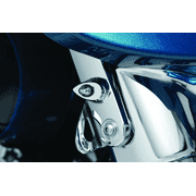 Kuryakyn 2844 Kellerman Front Turn Signal Mounts - Chrome