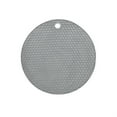 thumbnail image 1 of Round Table Placemat Dining Table Mat Hot Insulation Pad Table Insulation Pad Round Placemat Rubber  Free Prevent Slip Heat  Washable Table Insulation Pad For Cup Bowl, 1 of 1
