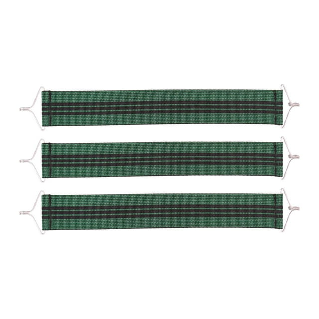 jinwen 3 Pcs Cordons de Remplacement pour Chaise de Patio Sangles de Renforcement de Siège Extensibles Robustes Vert