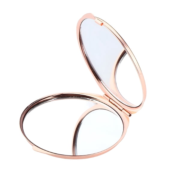 XIBUFE Compact Hand Held Mirror Double Sided Folding Makeup Mirrors for Purse