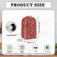 thumbnail image 6 of HELLHERO Poinsettia Christmas Tree Pattern Dust Cover with Univesal Hand Strap Polyester, 6 of 6