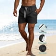 thumbnail image 5 of JTSRKL Mens Quick Dry Mesh Liner Shorts Drawstring Gym Side Pockets Breathable Short Pants Lightweight Summer Workout Training Sport Bottoms, 5 of 8
