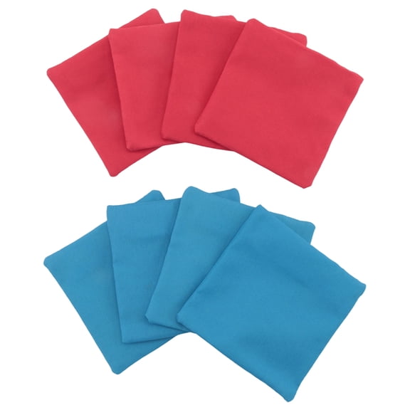 8 Pcs Mini Bean Bags Set Cornhole Bean Bags Toss Game Bags for Fun Sports Outdoor Family Game