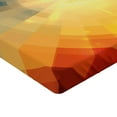 thumbnail image 2 of Ambesonne Abstract Fitted Sheet, Sunbeams in Clear Sky, Twin XL Size, Multicolor, 2 of 3